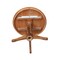International Concepts Round 36 in Round Top Pedestal Table with 12 in Leaf, 30.1 in H, Distressed Oak, 36 in W, 48 in L K42-36RXT-27B - alternate 2
